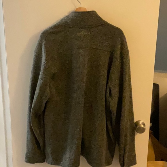 Vintage Eddie Bauer snap fleece in chore jacket style. Size XXL - Picture 3 of 5